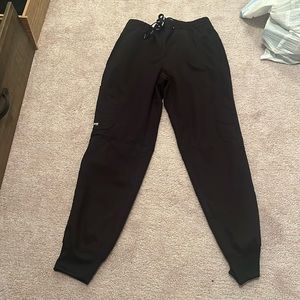 Greys Anatomy Black Jogger Scrub Pants